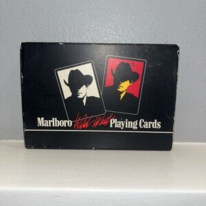 Vintage 1991 Marlboro Wild West Playing Game Cards‎